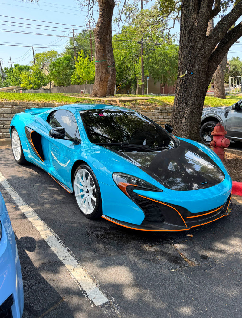 McLaren 650S after a full mobile detail in Austin, TX