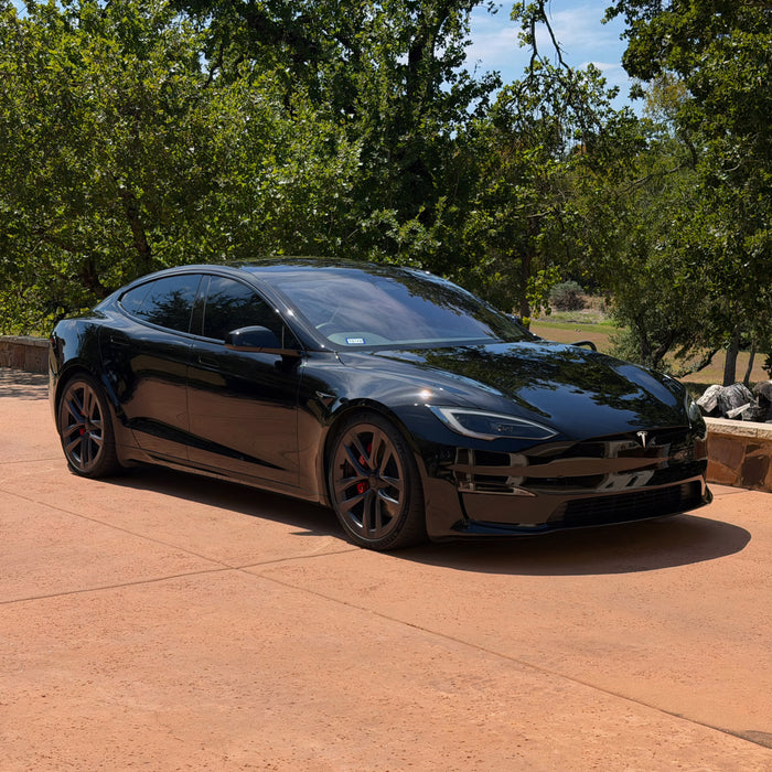Tesla Plaid detailed by RDR Detailing in Austin, TX